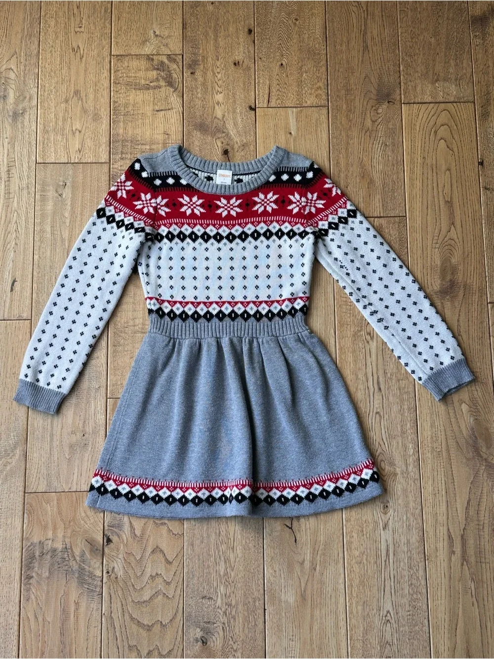 Gymboree Fair Isle Dress size 7